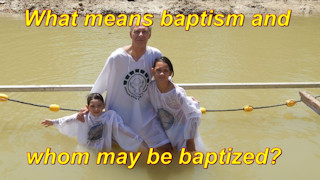 What is Baptism?